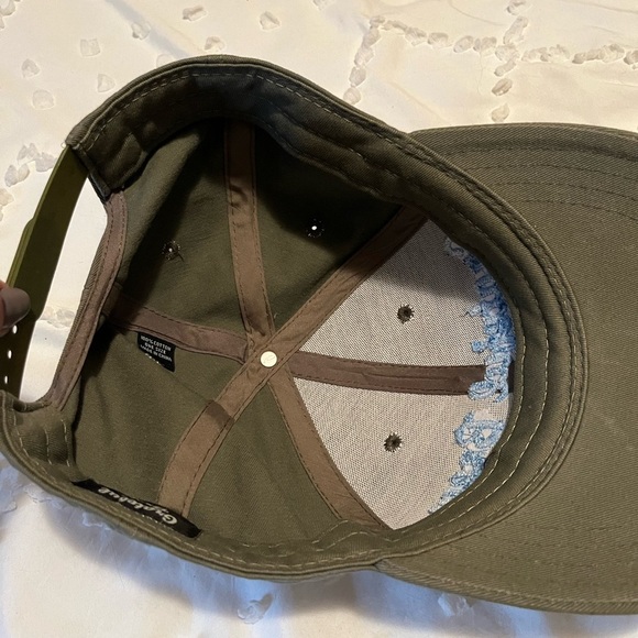 Grateful Brew SnapBack Baseball Hat - Gray With Blue Embroidered Letters - Picture 11 of 11